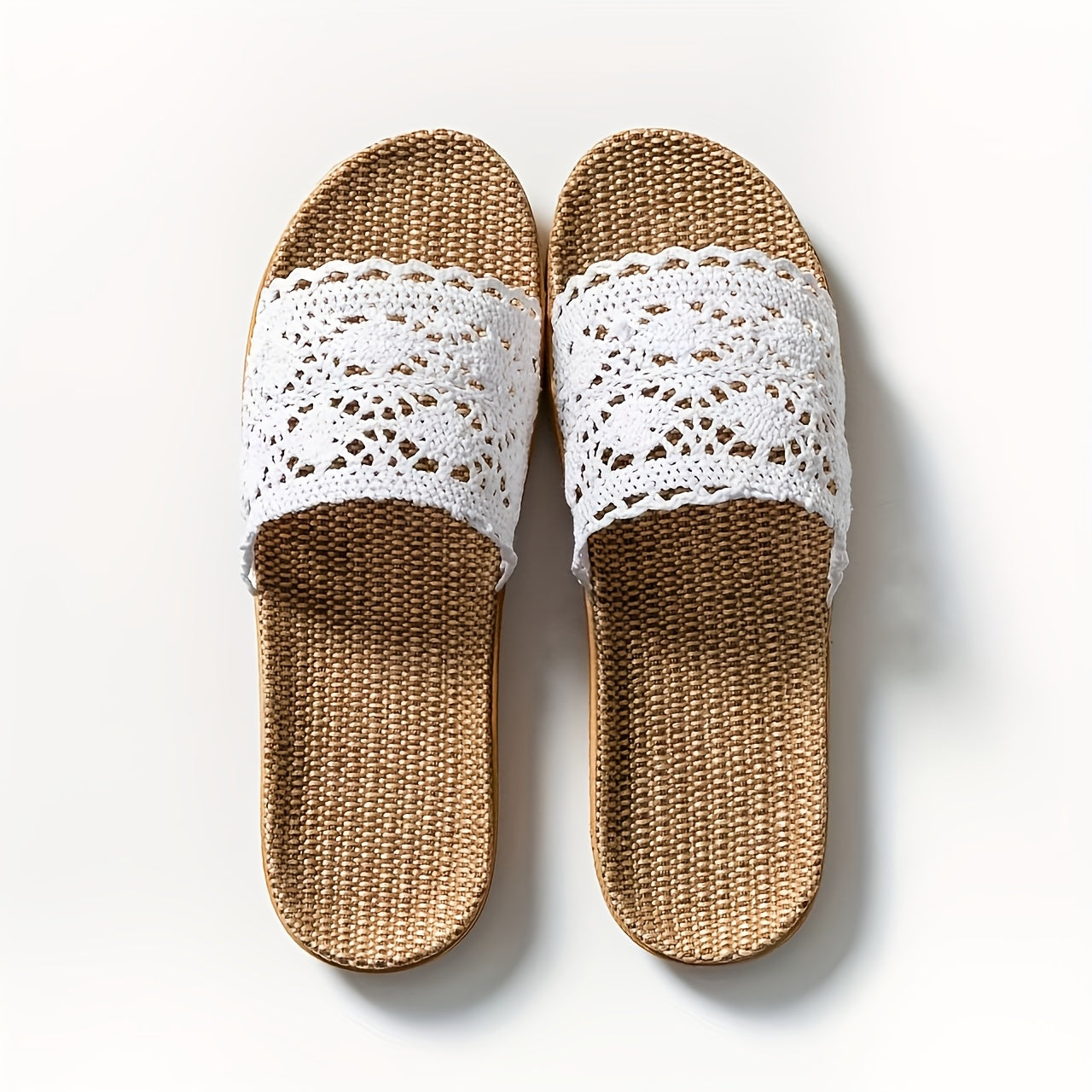 Ayollar uchun tilla bilan bezatilgan nafas oladigan, sirpanishga qarshi, ochiq barmoqli ichki poyabzal, oq, bej va qora