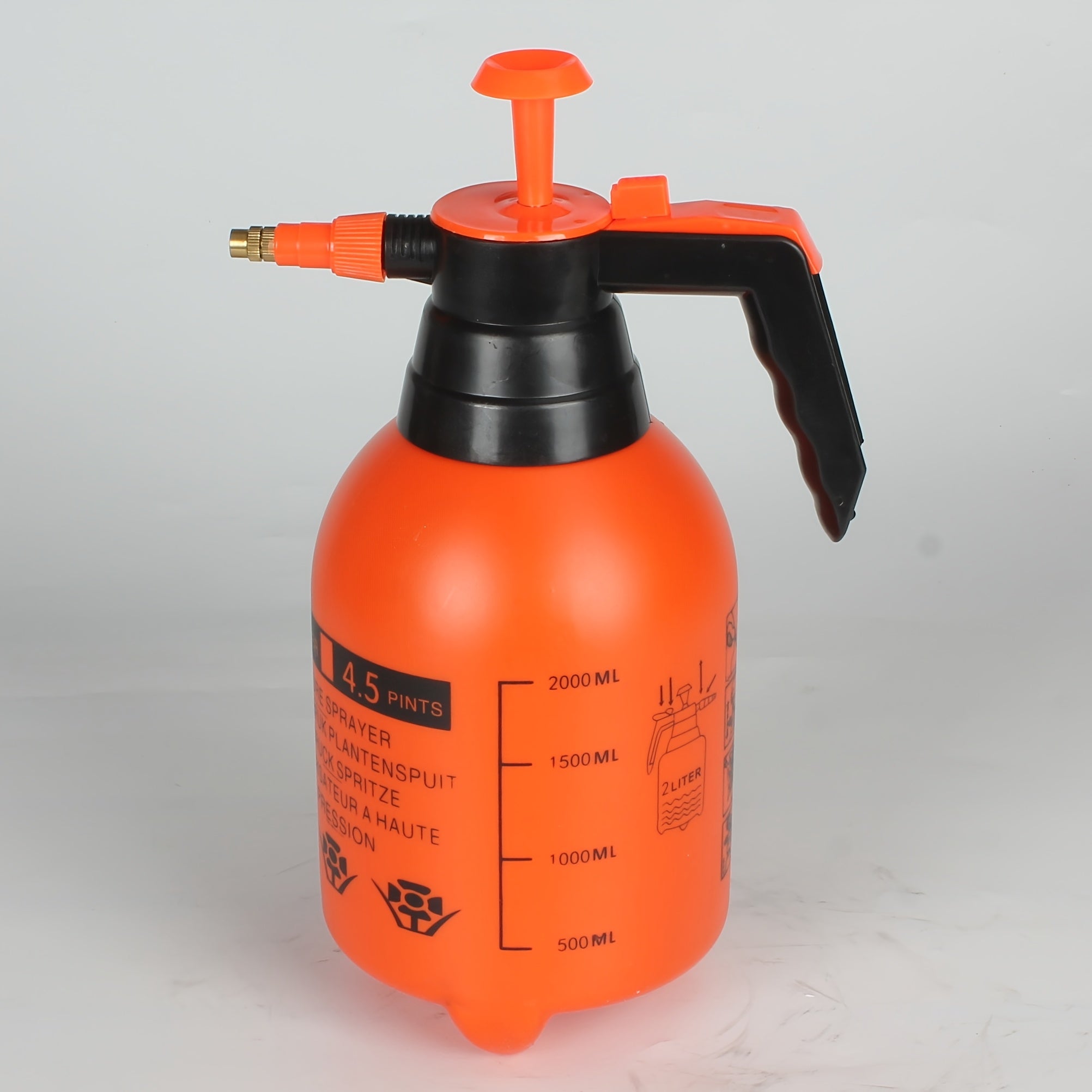 Large Capacity Hand Press Water Sprayer 2L/3L Adjustable Garden and Household Use