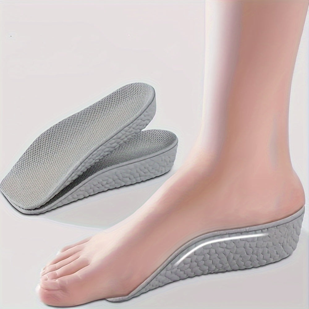 Unisex EVA Height Increasing Insoles Sports Shoe Inserts Double Pack