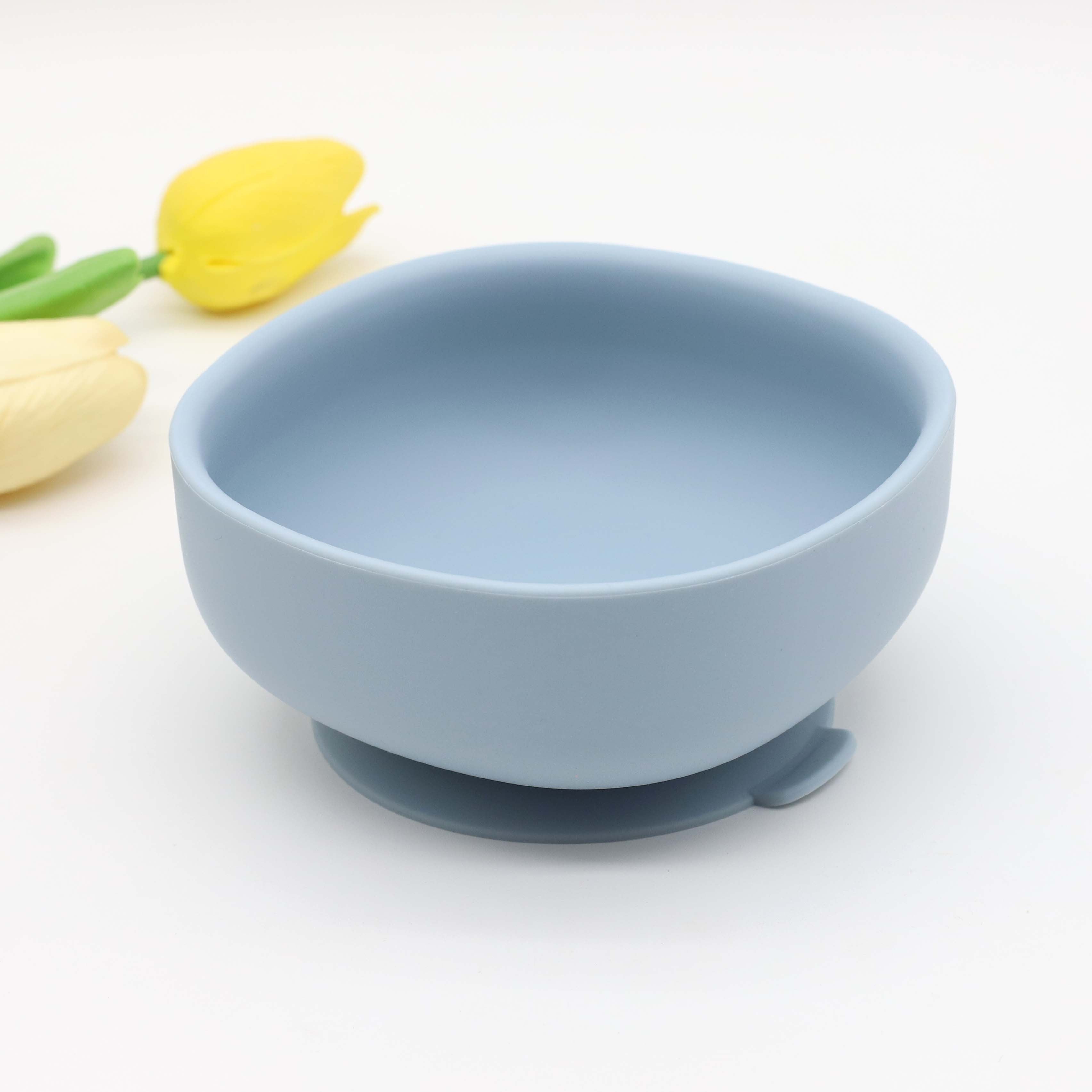 Silicone Suction Baby Feeding Bowl for Self-Feeding Food Grade Soft BPA-Free