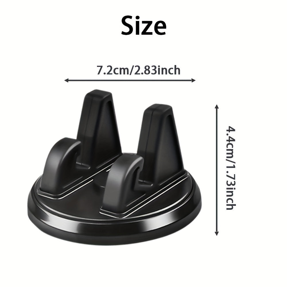 Car Phone Holder ABS Desktop 360 Rotation Anti Slip Car Navigation Mount