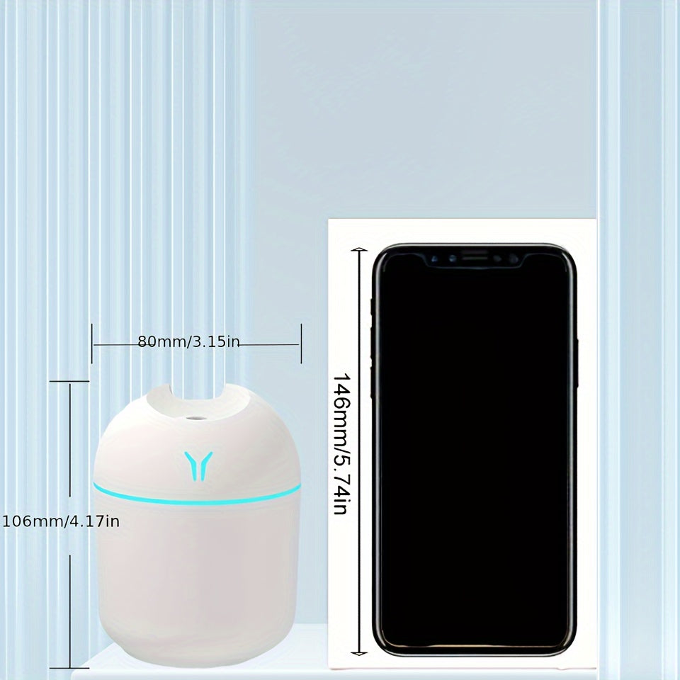 USB-аккумуляторный ароматизатор-увлажнитель с ночником для спальни и автомобиля