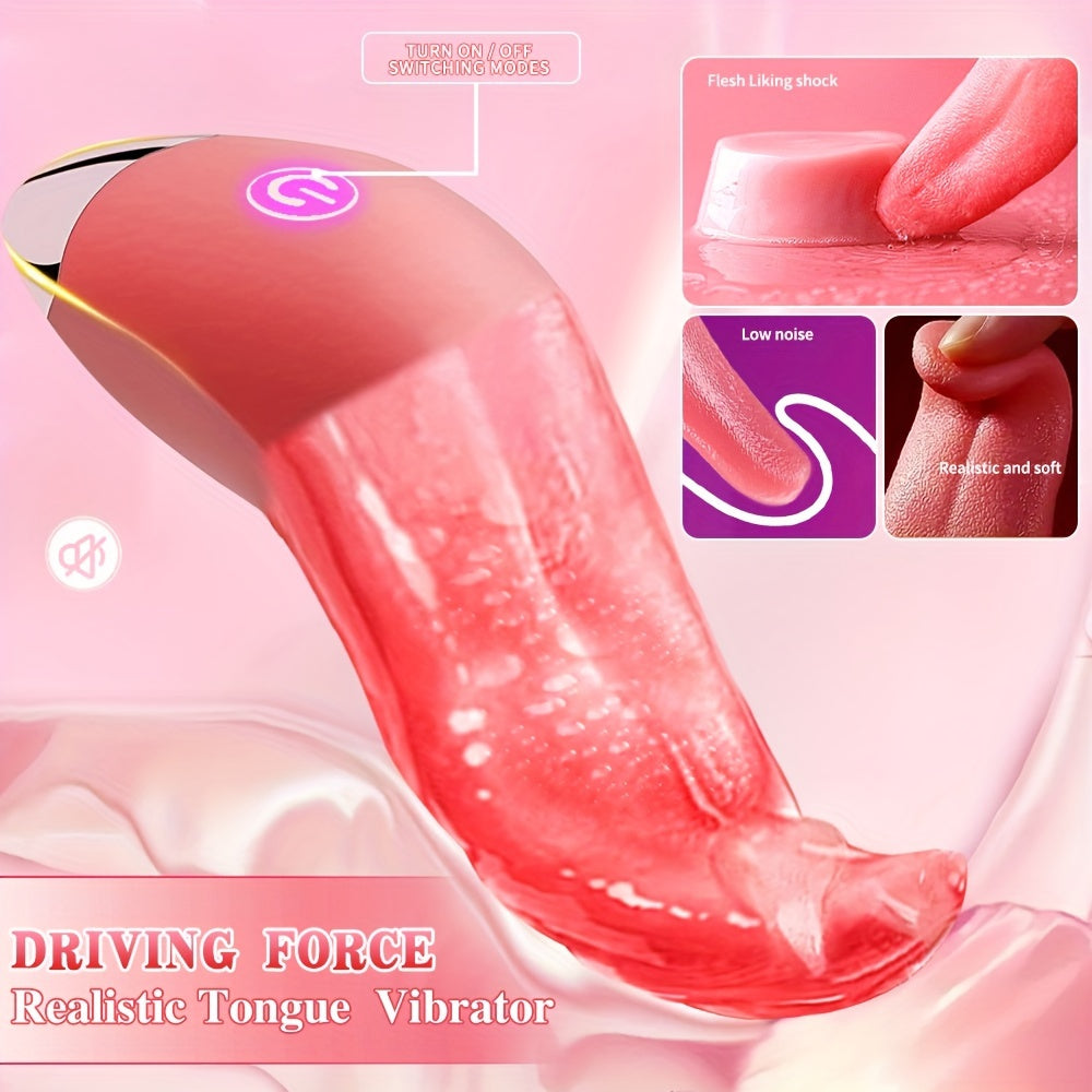 Female Soft Silicone G-Spot Clitoral Stimulator With 10 Frequency Settings