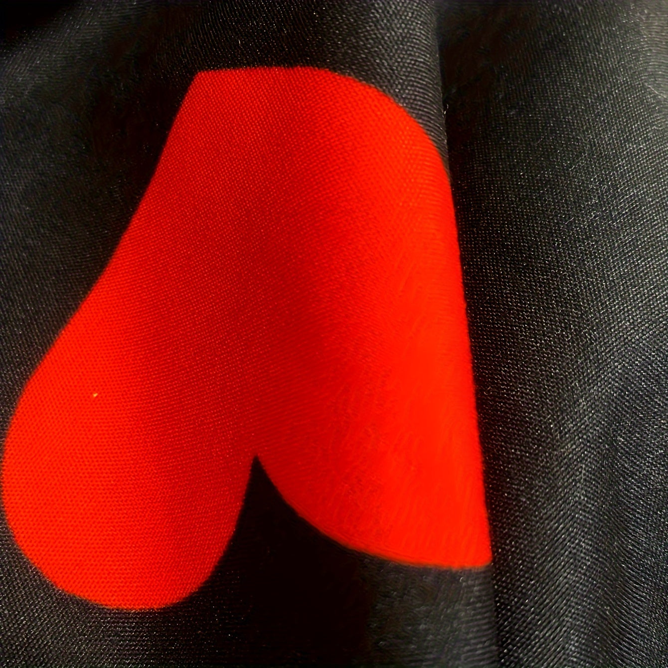 Brushed Duvet Cover Set with Love Print 3 Pieces Soft Skin-Friendly Bedding