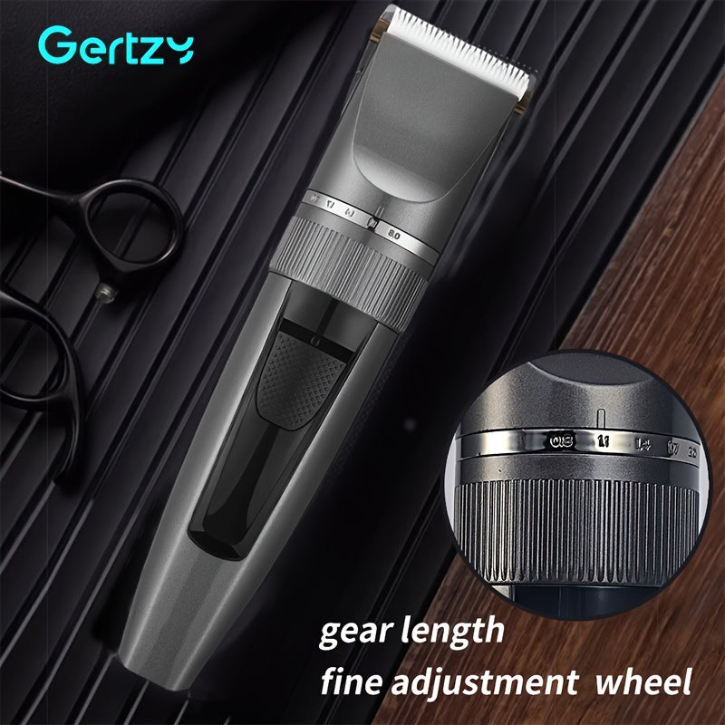 Cortapelos profesional eléctrico con cuchilla de cerámica y batería recargable