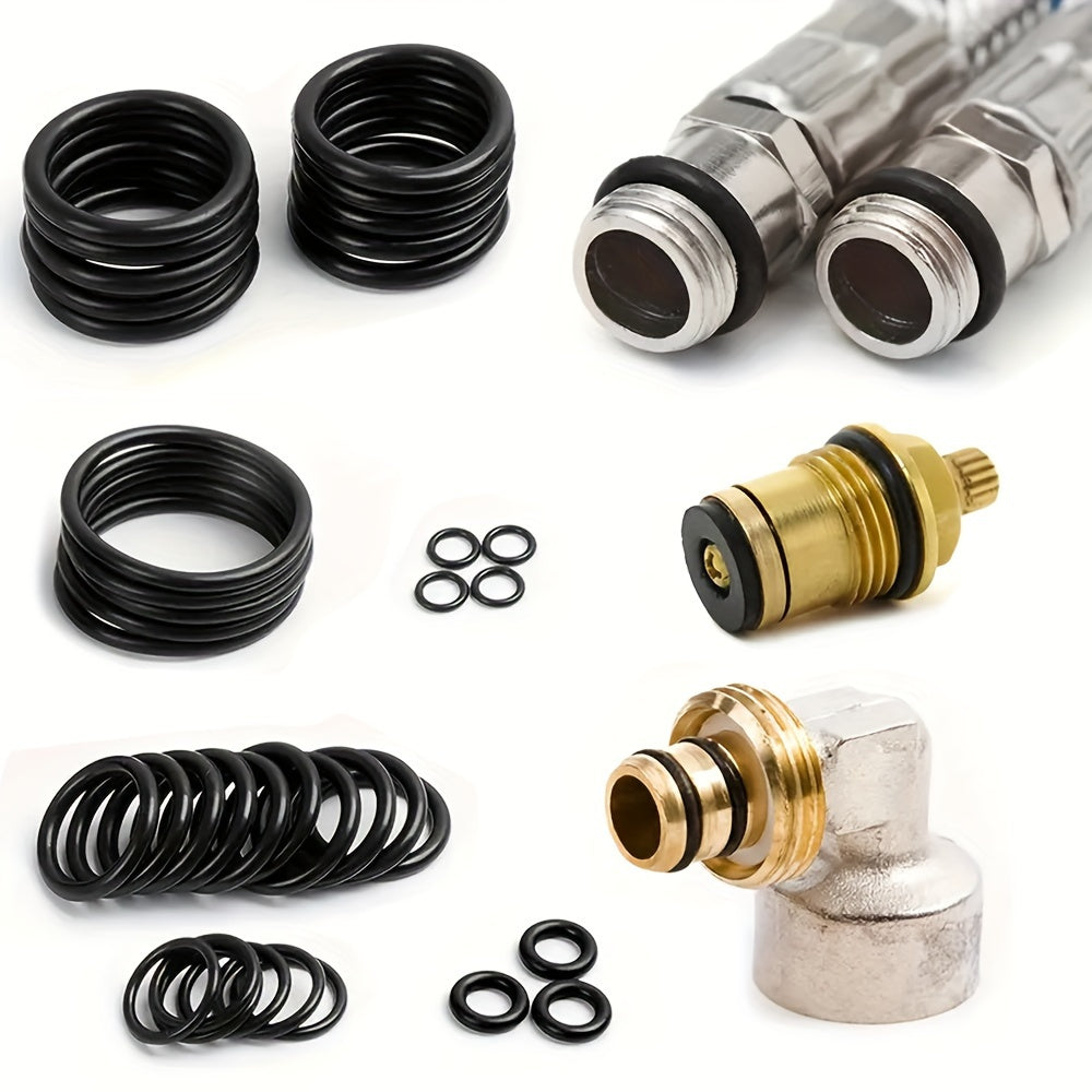 Большой комплект O-образных колец, 1540 штук, 32 размеров, NBR-резина для сантехники и автомобильной промышленности