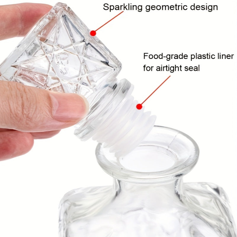 Glass Decanter 800ML for Whiskey Cocktails and Liqueurs Bar Restaurant Party