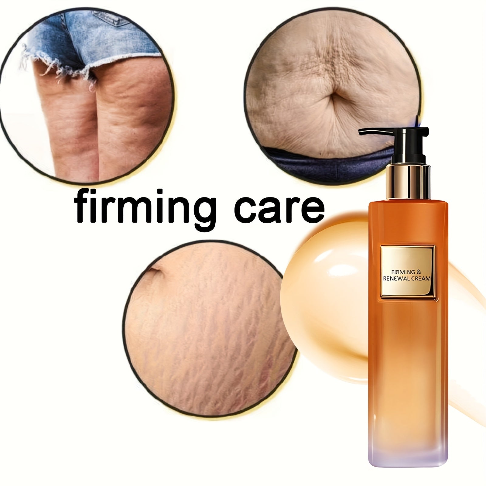 Body Firm Cream for Thigh and Butt Moisturizer with Jojoba Oil and Vitamin E