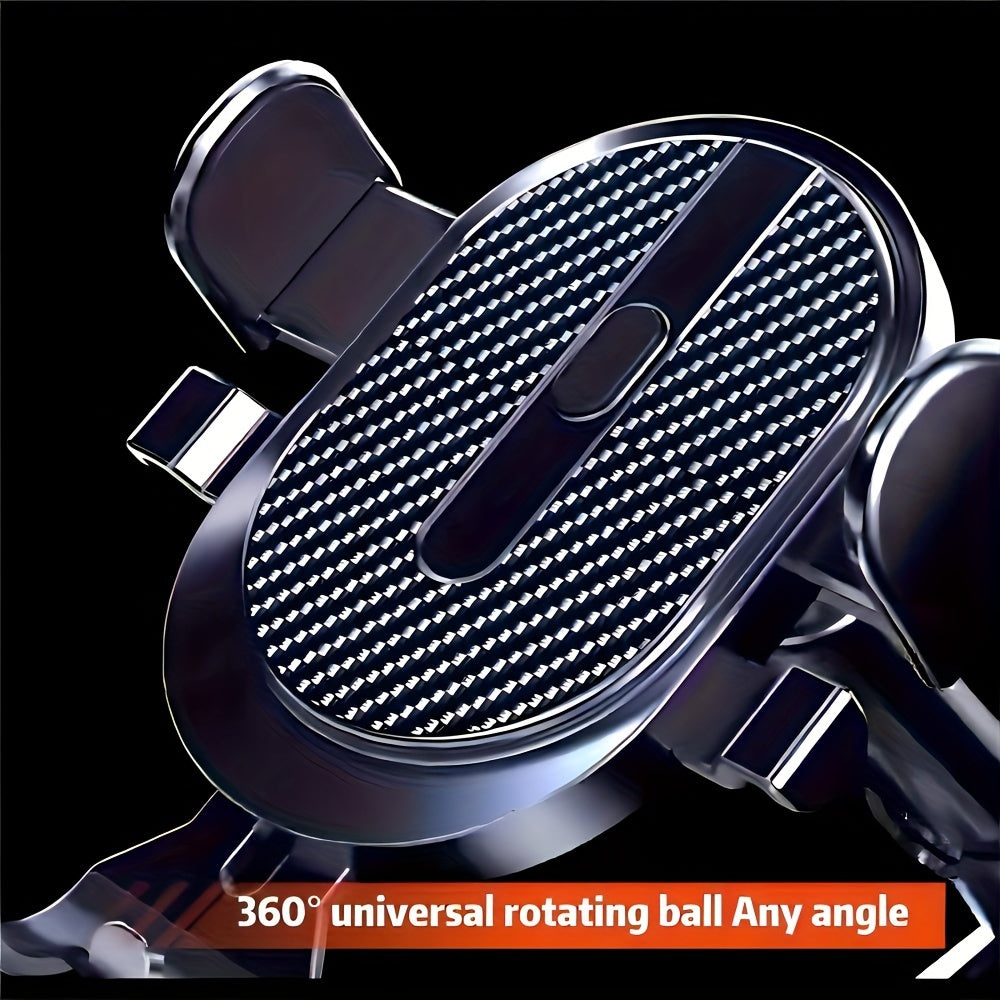 Car Dashboard Suction Cup Phone Holder Retractable Rotating Mount