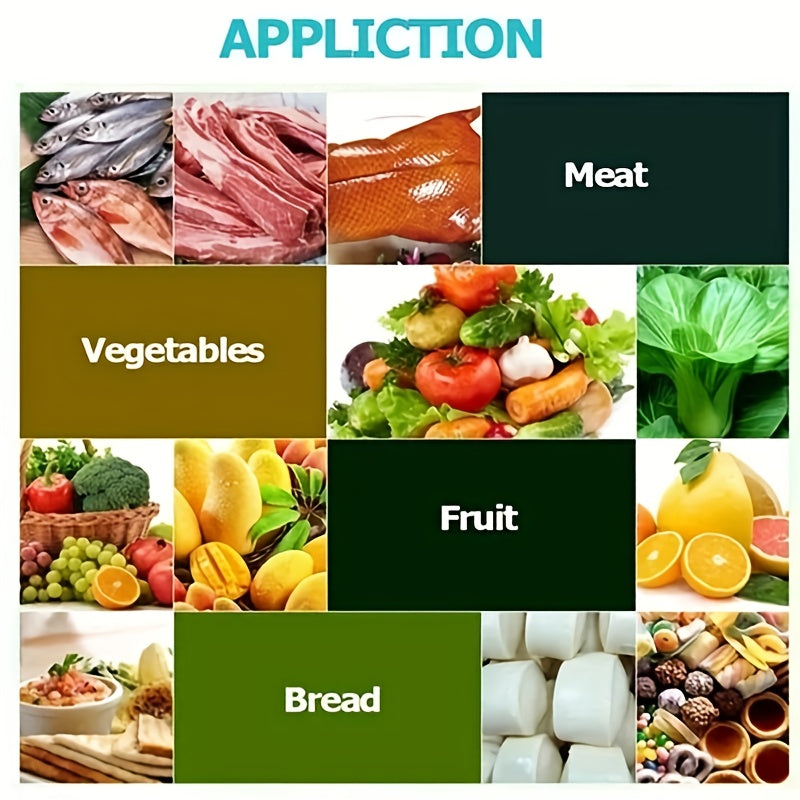 Bolsas para selladora al vacío de tamaño 500cm para conservación de alimentos sin necesidad de energía