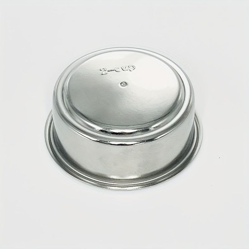 Stainless Steel Double Layer Coffee Filter Basket Reusable Coffee Machine Accessory