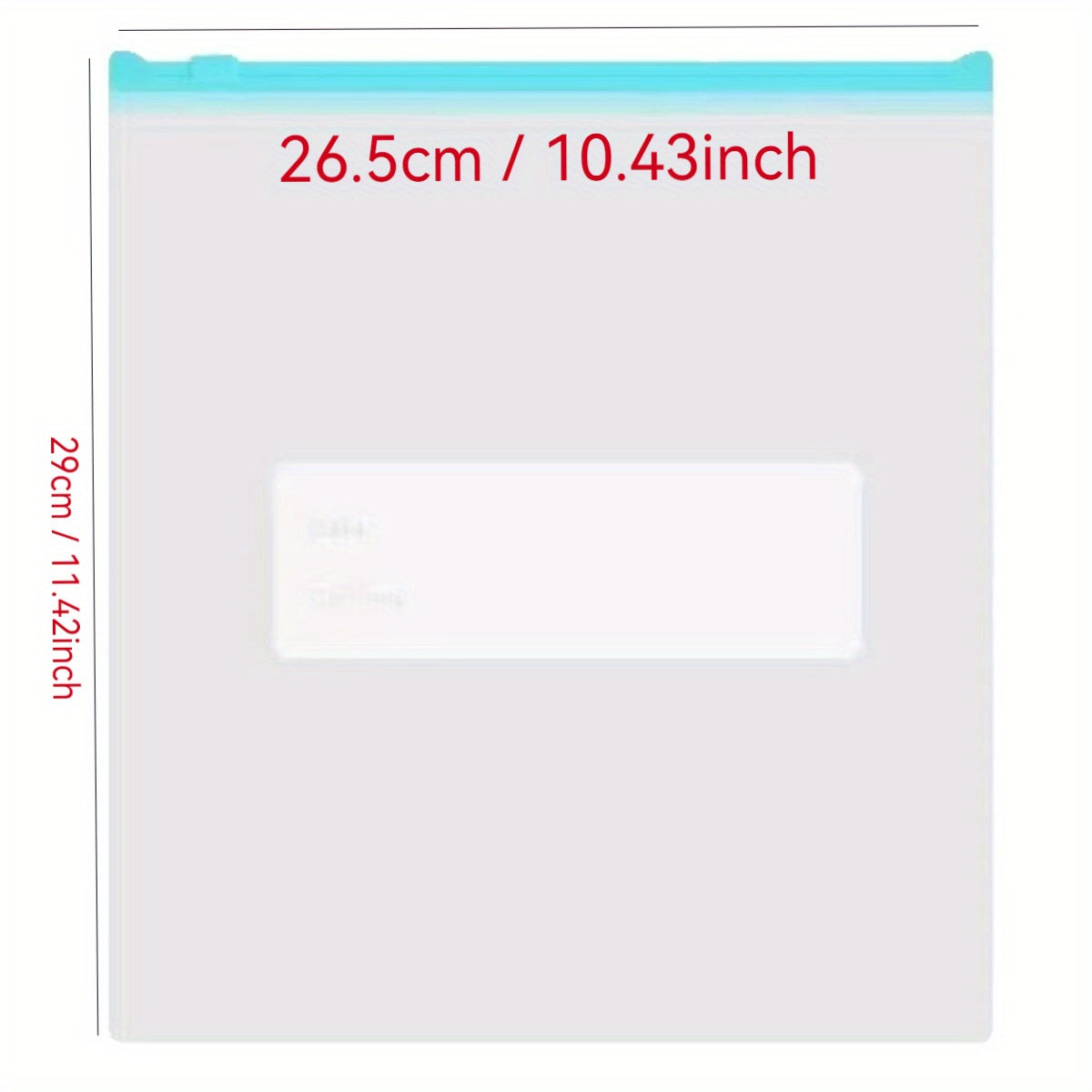 10/15/20 шт. пластиковых запечатанных мешков для хранения продуктов с застежкой-молнией для фруктов, круп, овощей, мяса