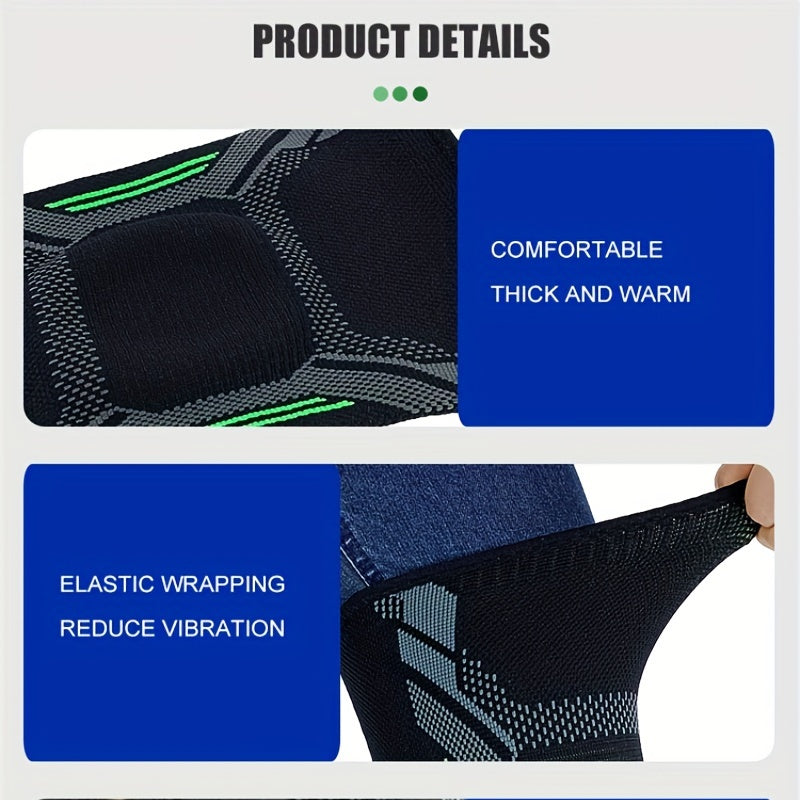 High Stretch Knee Support Sleeves for Women and Men Compression Knee Brace for Exercise Running Gym Weightlifting
