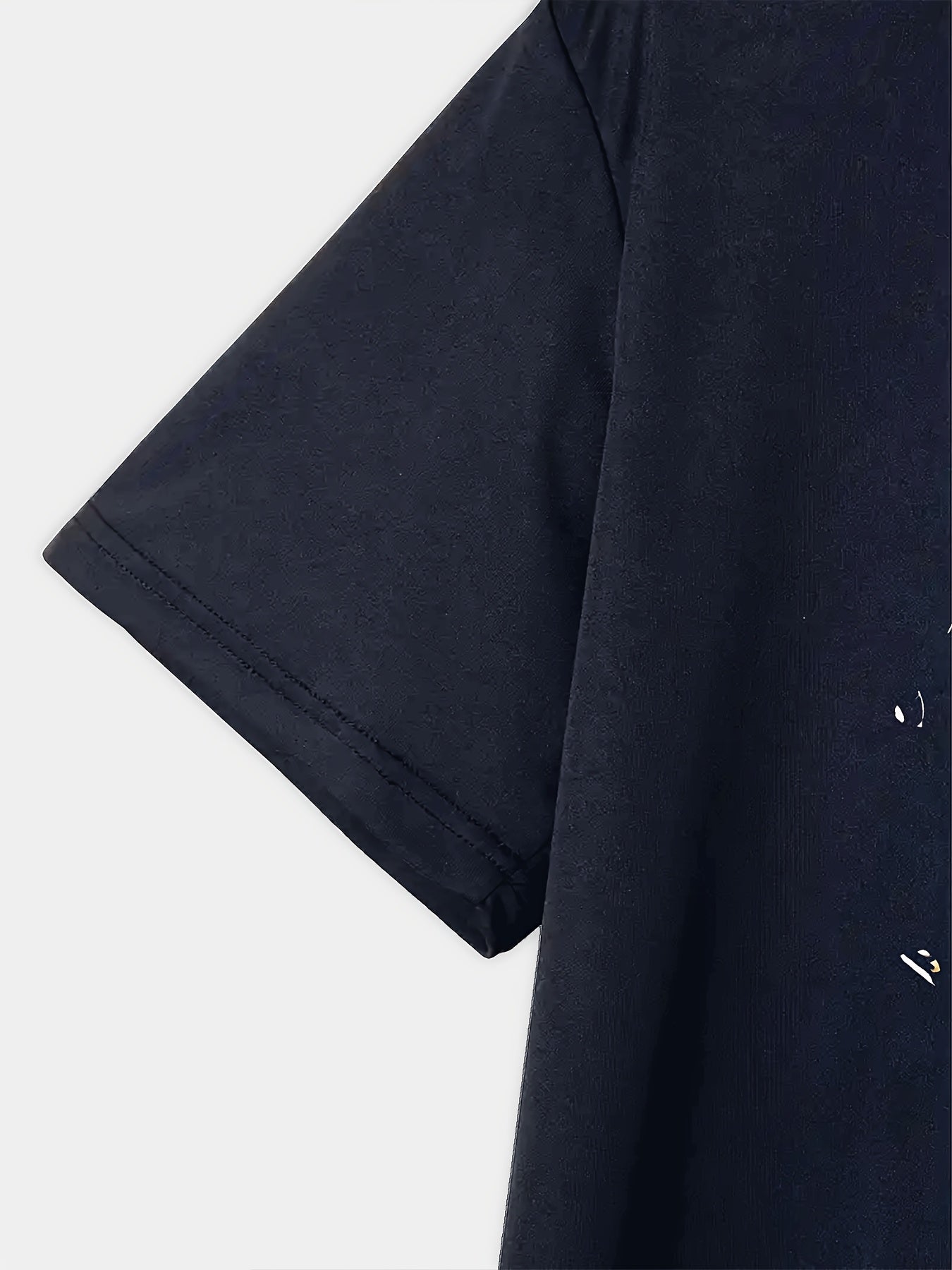 Yigitlar uchun futbol formasi T-shirt, qisqa qo‘l, krujka bo‘yi, polyester, grafik sport, kundalik kiyim