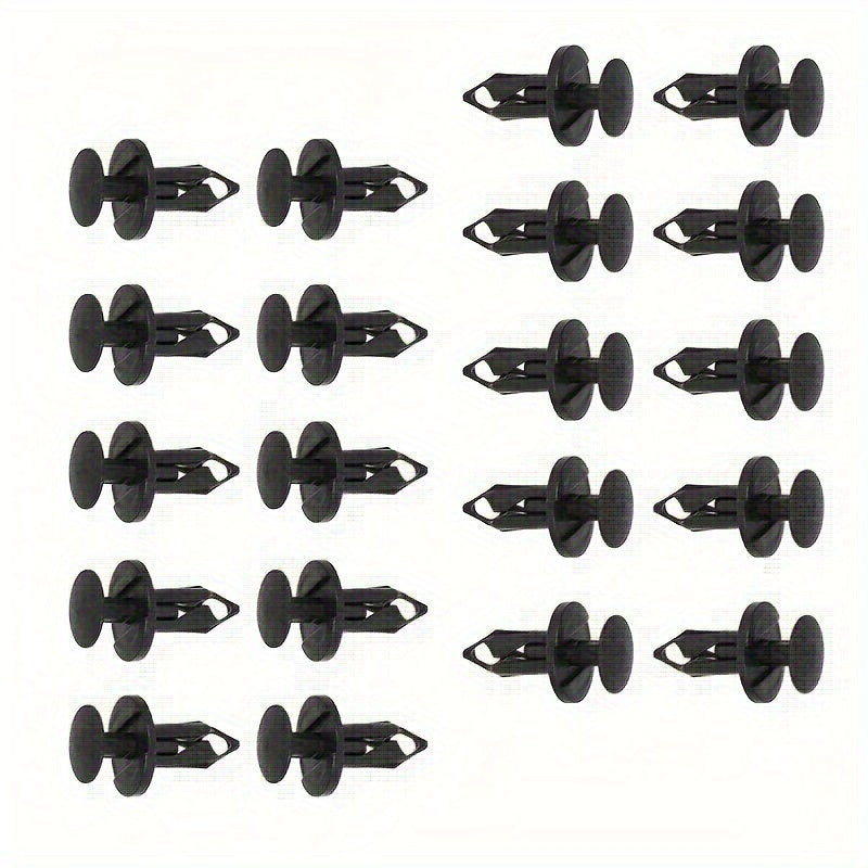 190 Pcs Auto Fastener Clips ABS Plastic Rivet Set for Car Bumpers and Mud Flaps