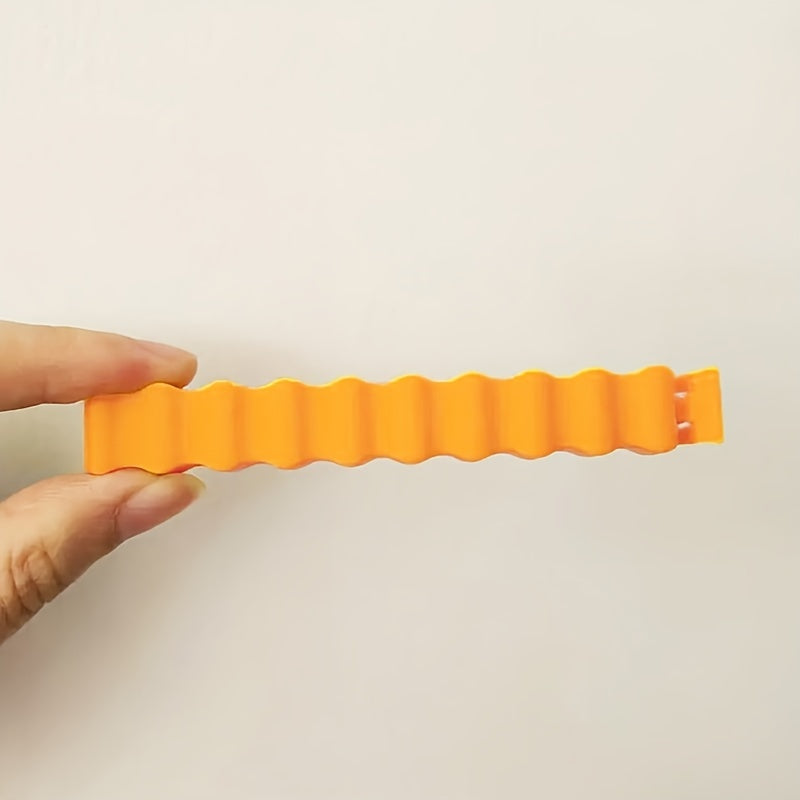 Realistic French Fries Sealing Clips 12pcs Set Durable Plastic Snack Saver