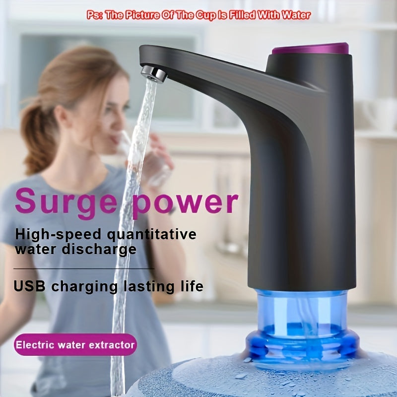 Portable USB Rechargeable Water Pump for Home Office Dormitory 5.68-18.93L