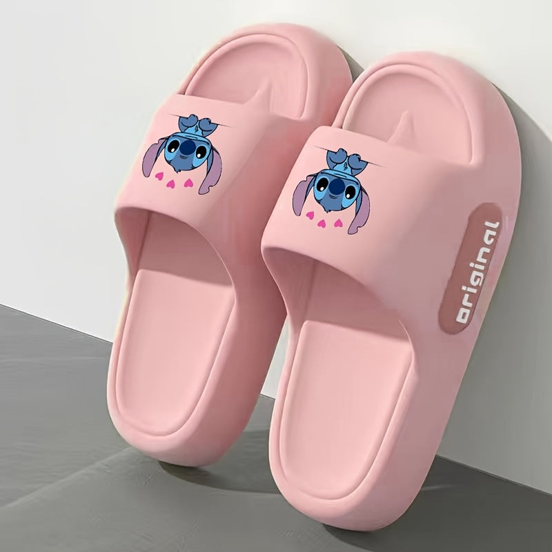 Women's EVA Slippers Soft Indoor Outdoor Cute Cartoon Print Thick Sole