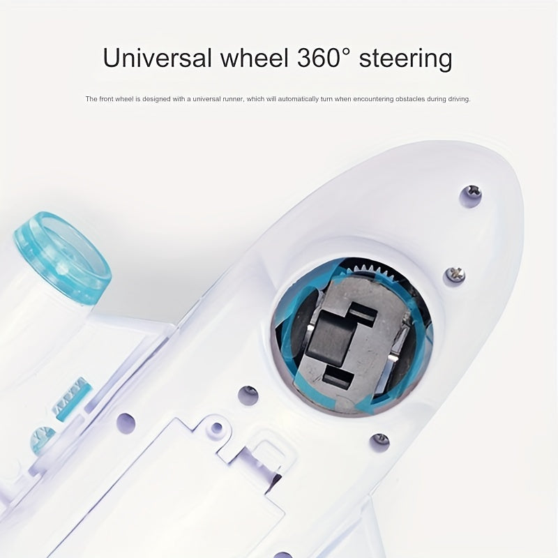 Toy Airplane for Kids 3-6 with LED Lights and Music Educational Toy Gift