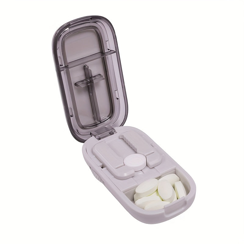 Pill Cutter for Small Micro Pills Adjustable with Centering Device Portable