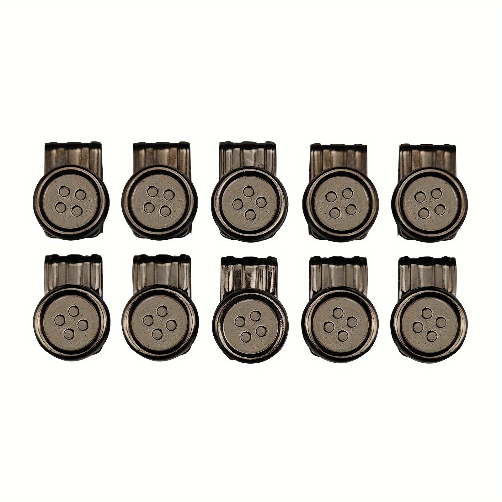 Регулируемые металлические зажимы для подтяжек для джинсовых брюк и шляп