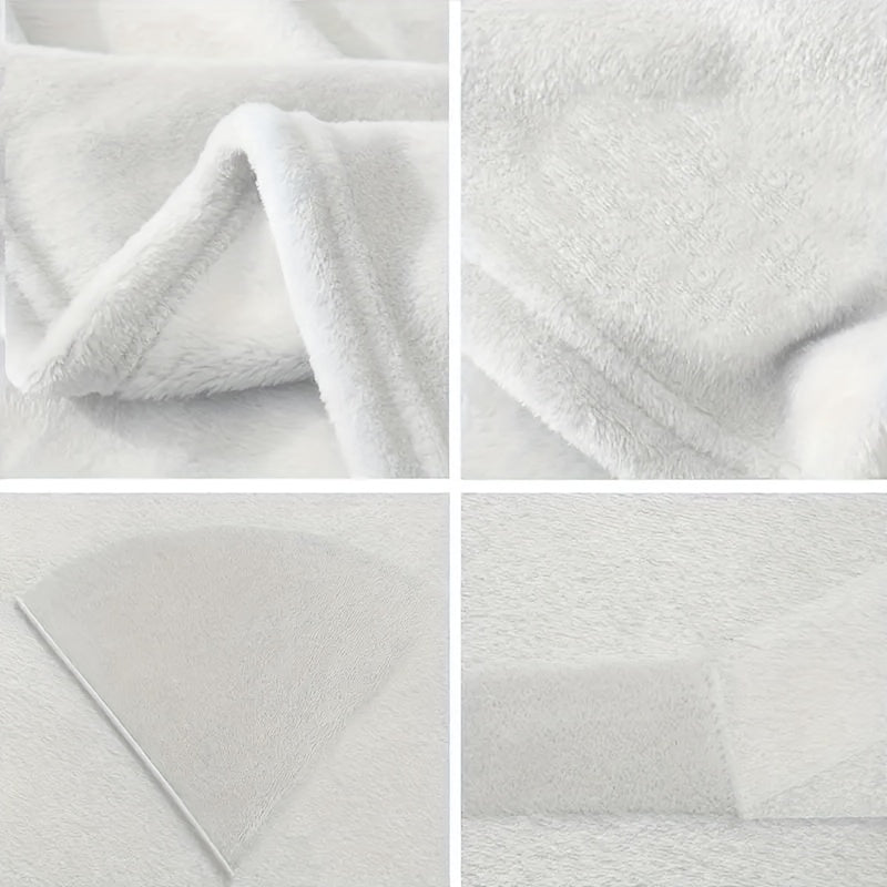 Mother-Daughter Fleece Blanket for Cozy Snuggling Warm Throw Bed Couch