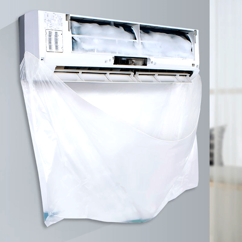 Waterproof AC Cover for Wall-Mounted Units Reusable Dust and Dirt Protector