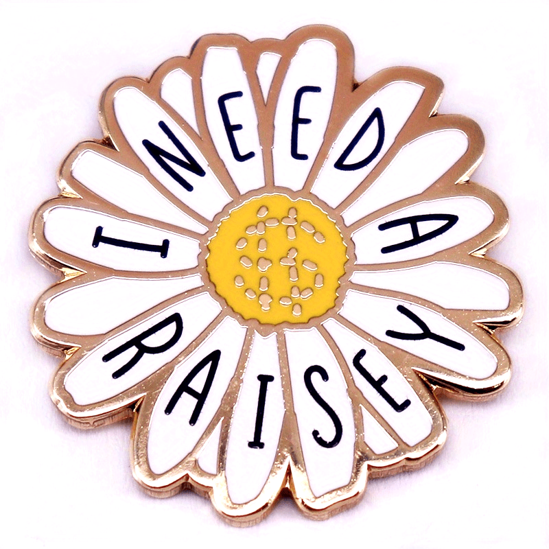 Vintage Daisy Pin Brooch for Women, Elegant Alloy Nurse Accessory