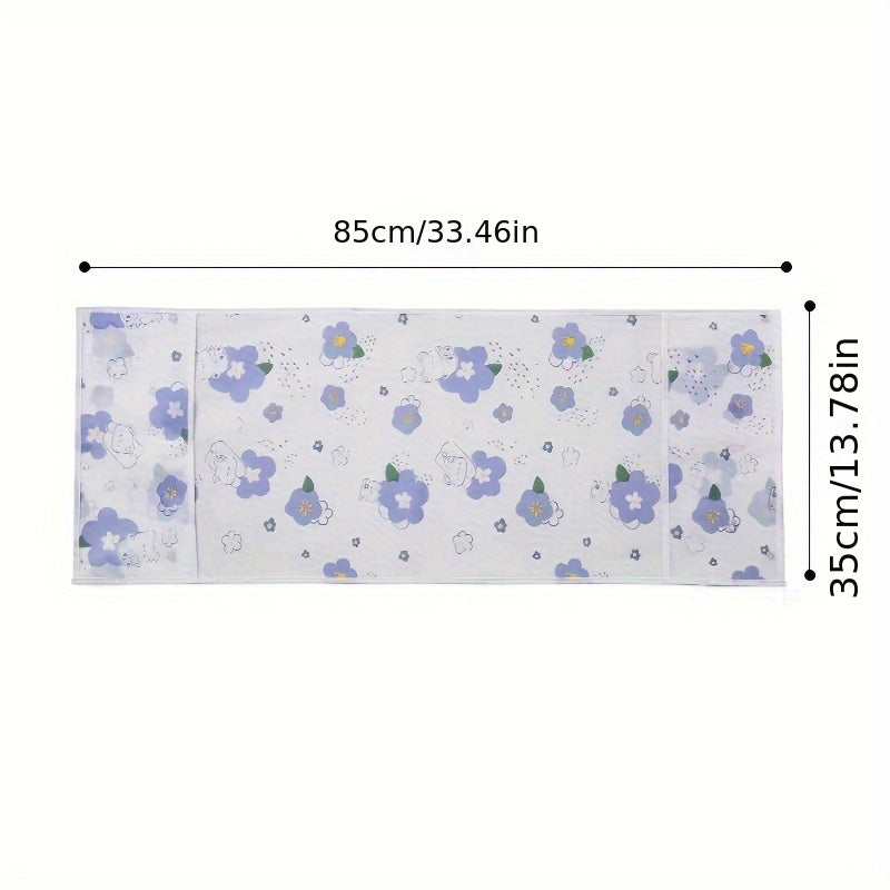 Cubierta de polvo para microondas, impermeable, resistente al aceite, organizador de cocina minimalista