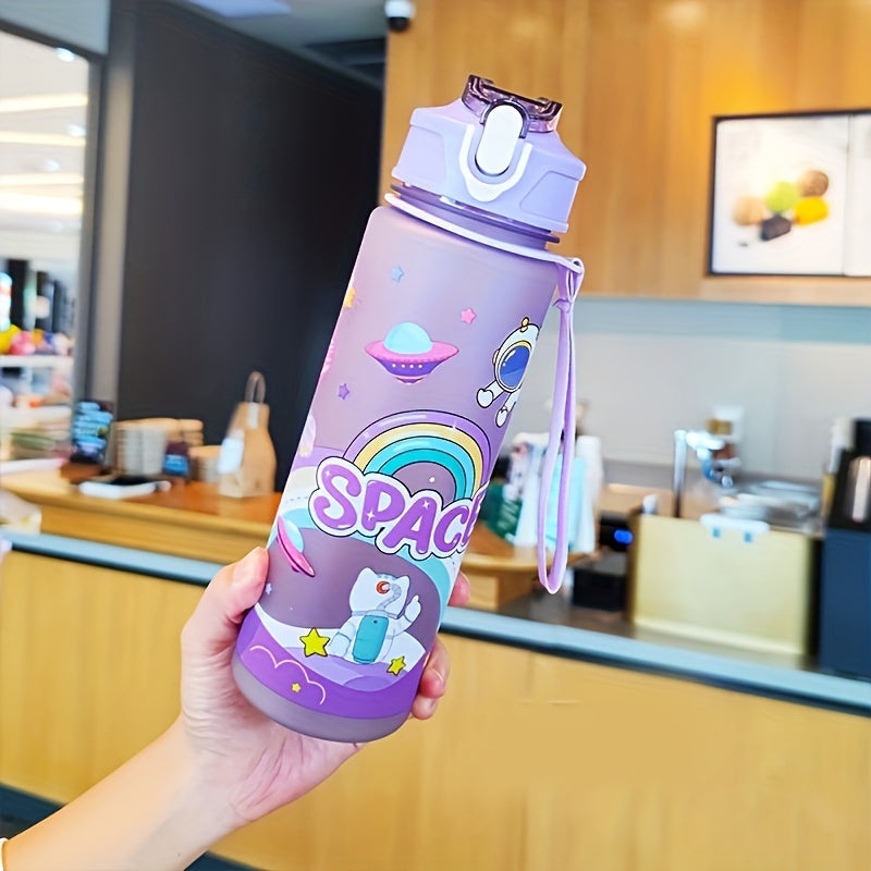 Sayohat, sport va fitnes uchun kosmik tematik suv idishi