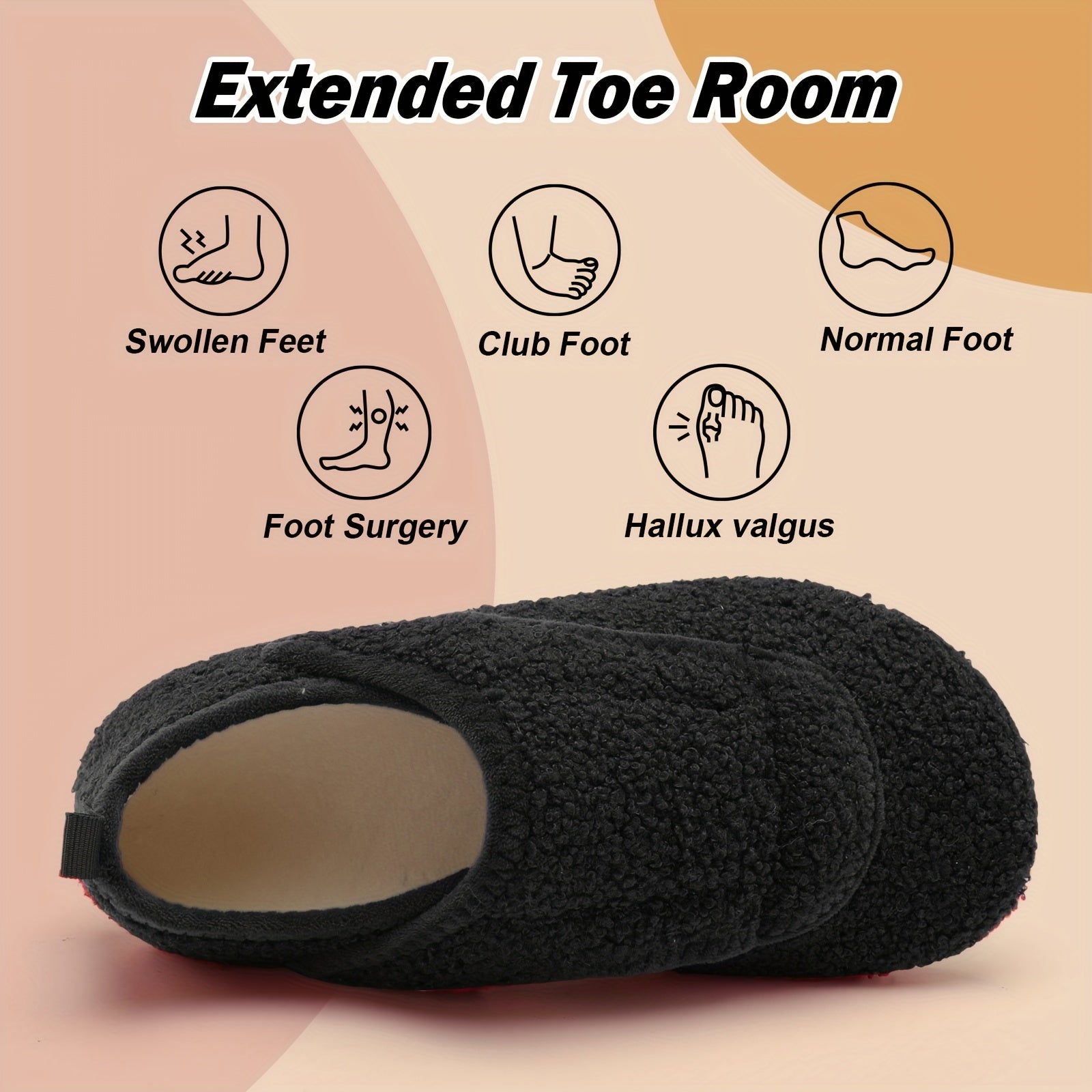 Ayollar uchun issiq plaid naqshli, plush qoplamali ichki chanoq kiyimlari