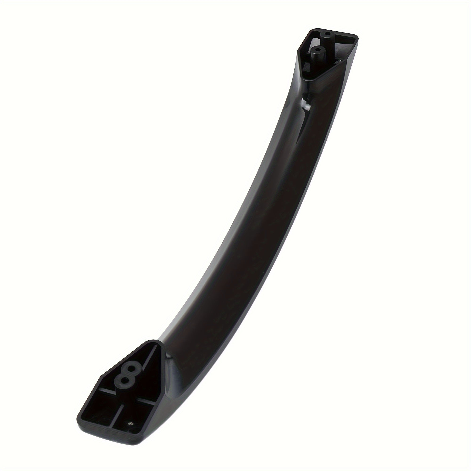 Black Plastic Microwave Oven Handle with Secure Attachment and Easy Access