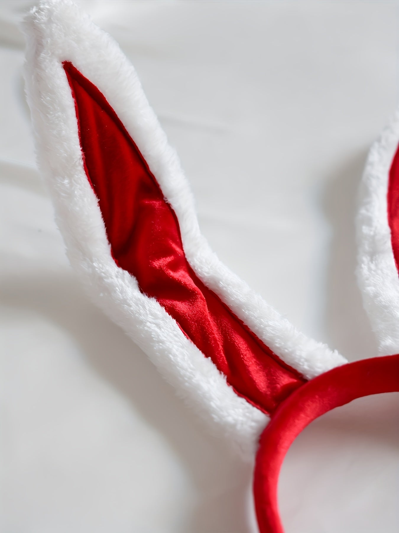 Pink Bunny Girl Costume with Front Bow and Ears for Kids