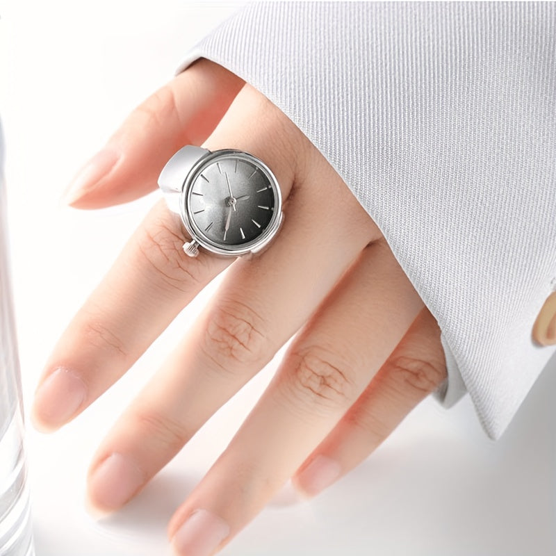 Moda ayollar uchun tortib olinadigan kamar bilan mini ayollar uchun gradient rangli soat