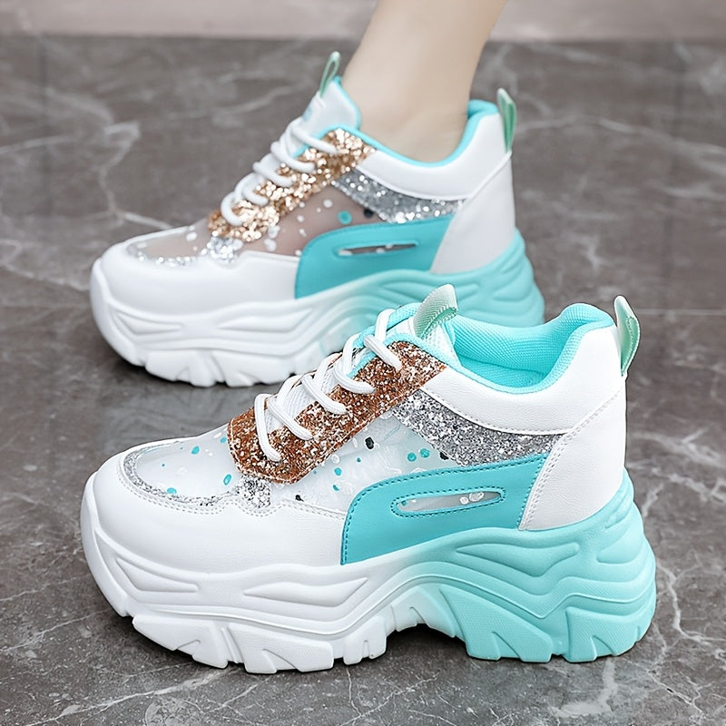 Women's Low-Top Hiking Sneakers Breathable Synthetic Cushioned Sole White Red