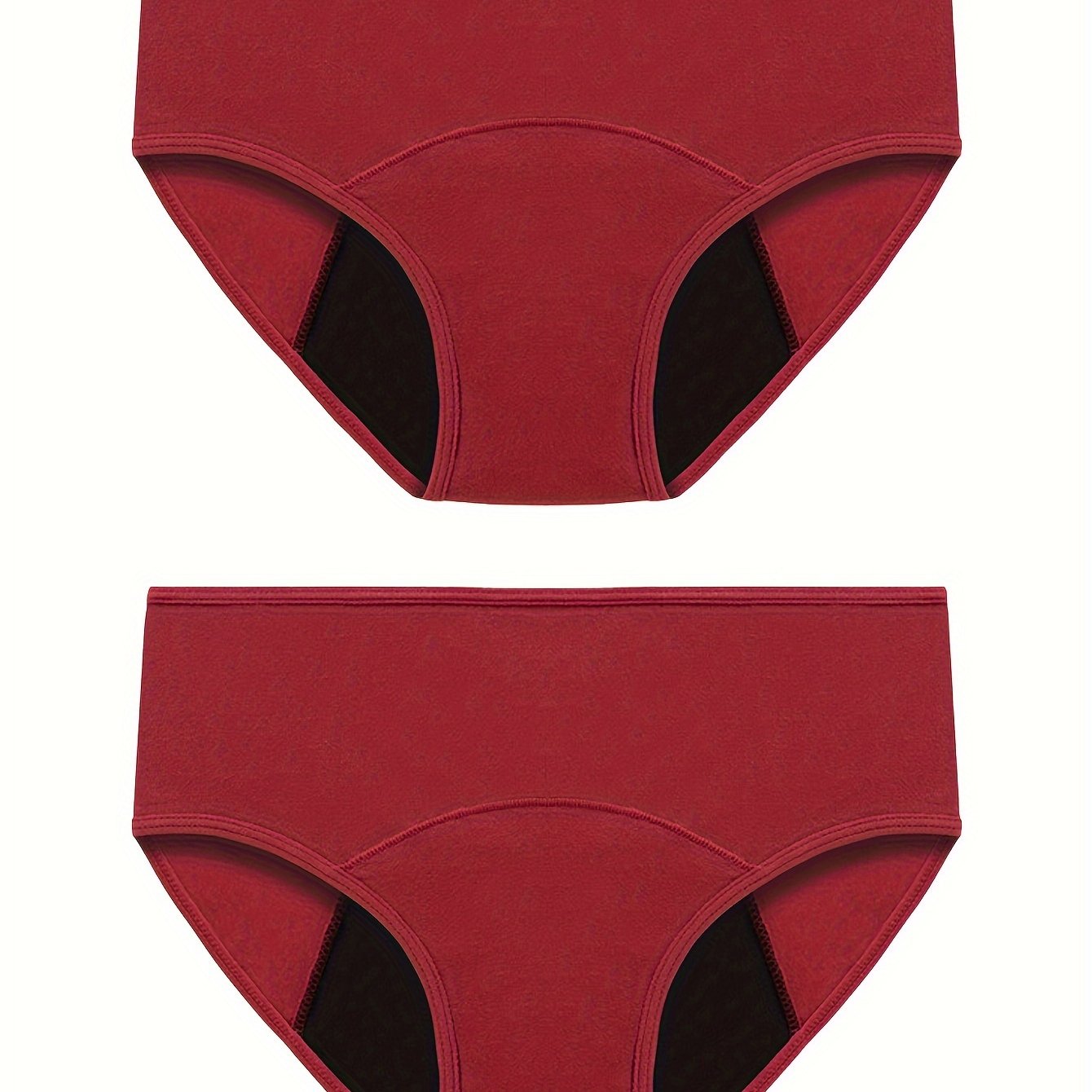 Women’s Leakproof Menstrual Panties Full Coverage Absorbent Underwear