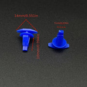 100-Piece Automotive Seal Strip Fasteners Plastic Clips for Weatherstrip and Body Moulding