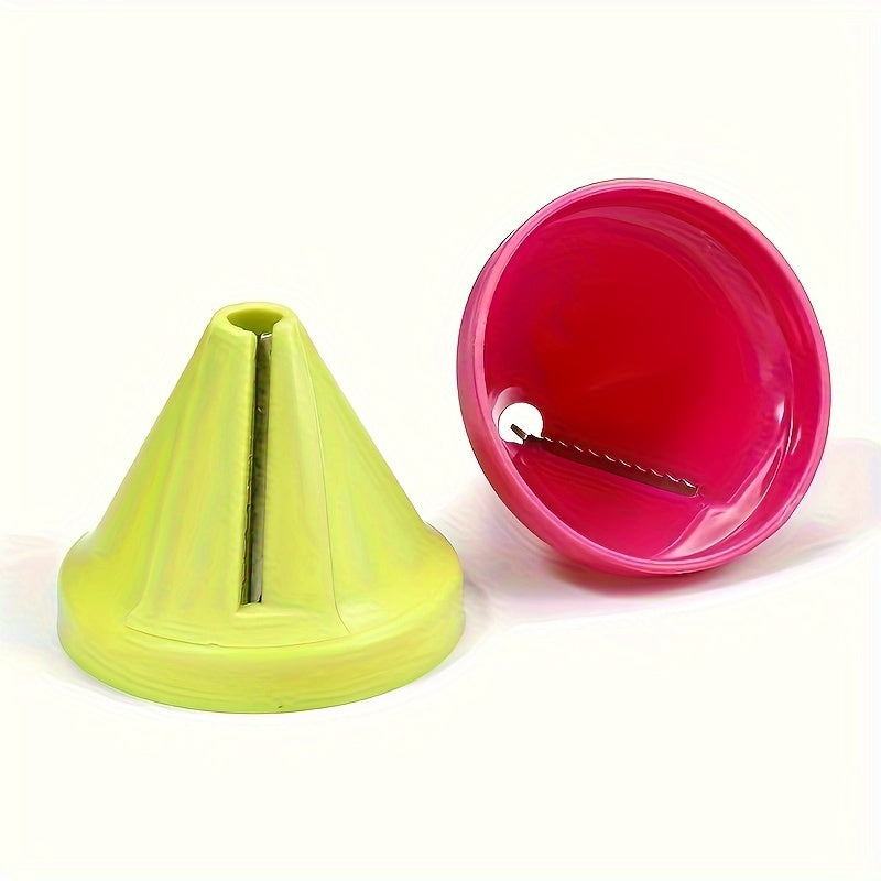 Ko‘p funksiyali oshxona mandolin kesgichlar to‘plami ABS materialidan tayyorlangan, aralash ranglarda. Sabzavotlarni maydalash, julien qilish va spiral shaklida kesish uchun ideal. 1, 2 yoki 4 ta bo‘lakli paketlarda mavjud.