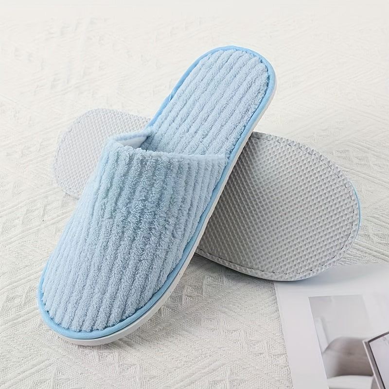Disposable Slippers for Home Travel Unisex Thickened Sole Non-Slip