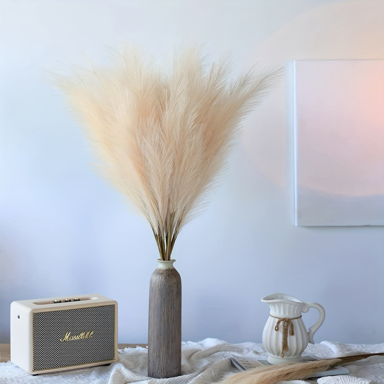 14/27 шт. Искусственные ветки пампасной травы для бохо-декора дома.