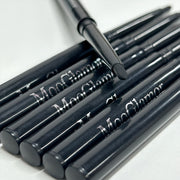 Lápices de delineador de ojos impermeables para mujer, gel negro de larga duración, set de 3