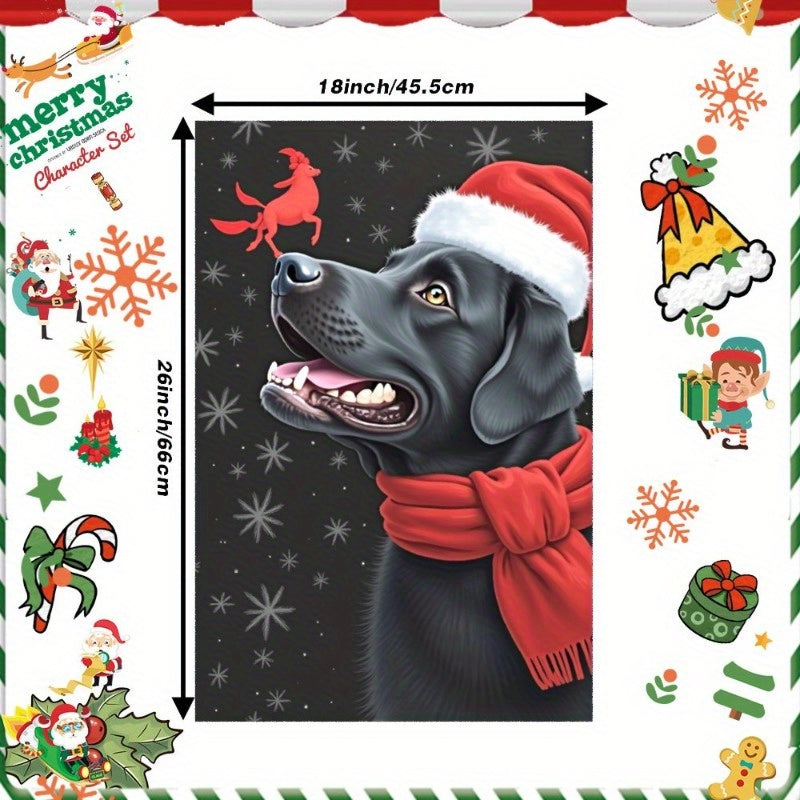 Soft Christmas Towel 18x66cm Winter Decor Holiday Kitchen Accessory