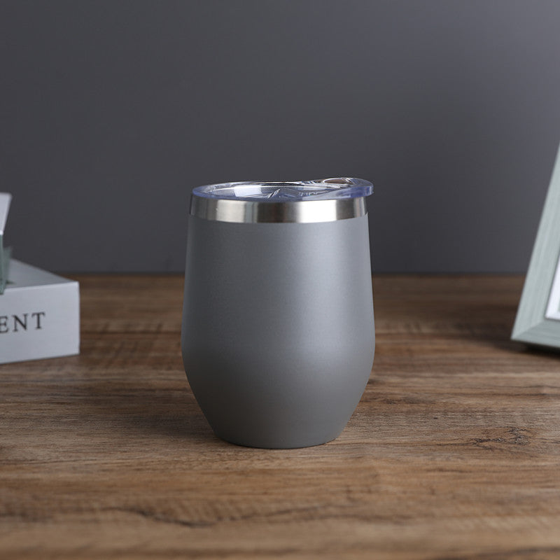 Double Wall Vacuum Travel Mug 6oz 12oz Coffee Tumbler with Lid for Hot Cold Drinks