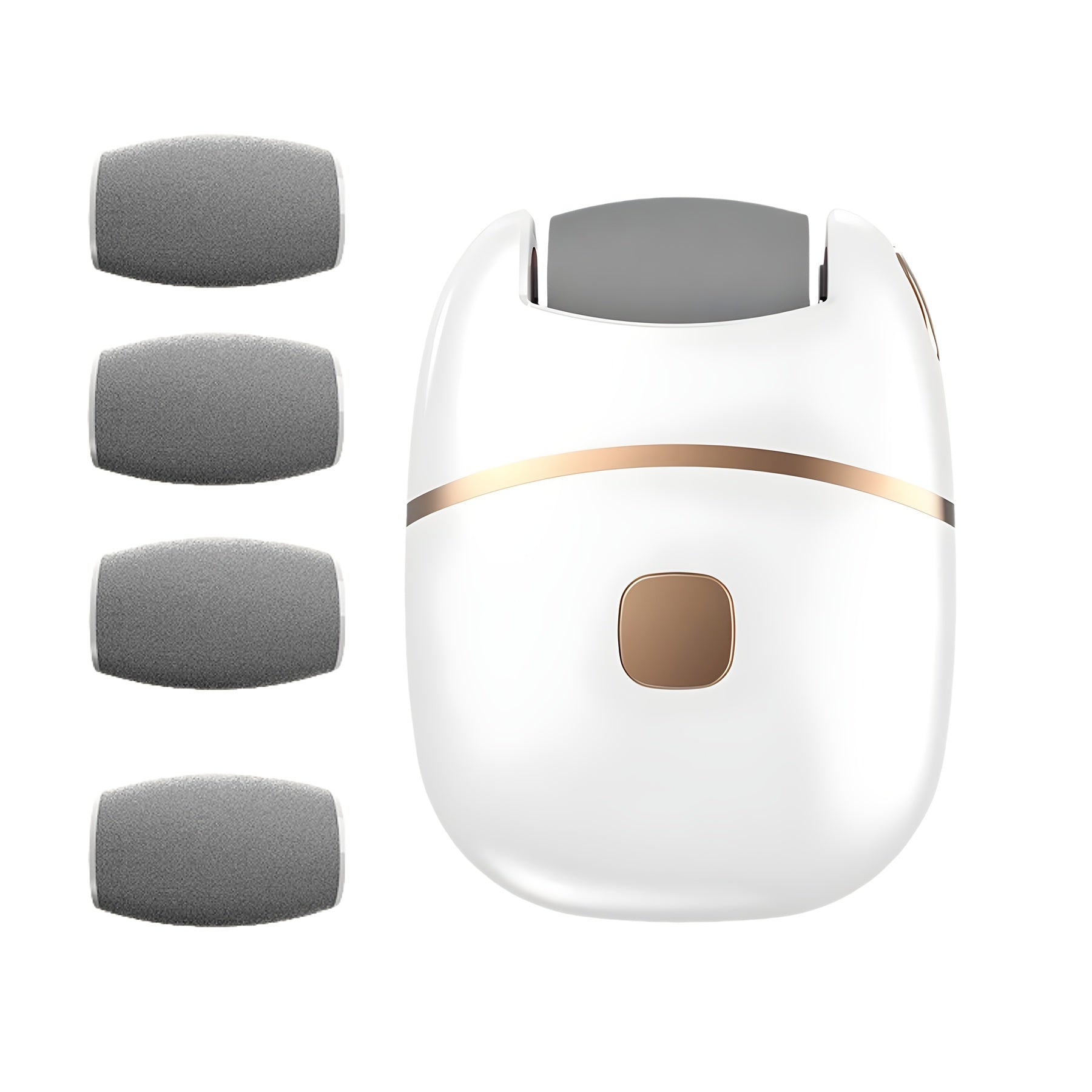 Electric Foot Scrubber with 5 Grinding Heads for Dead Skin Callus Removal and Foot Care