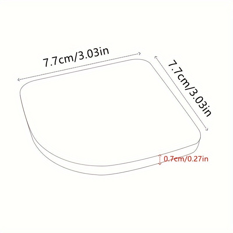 4 Pieces Anti-Slip Stabilizer Pads for Furniture and Washing Machines Non-Skid Floor Protectors