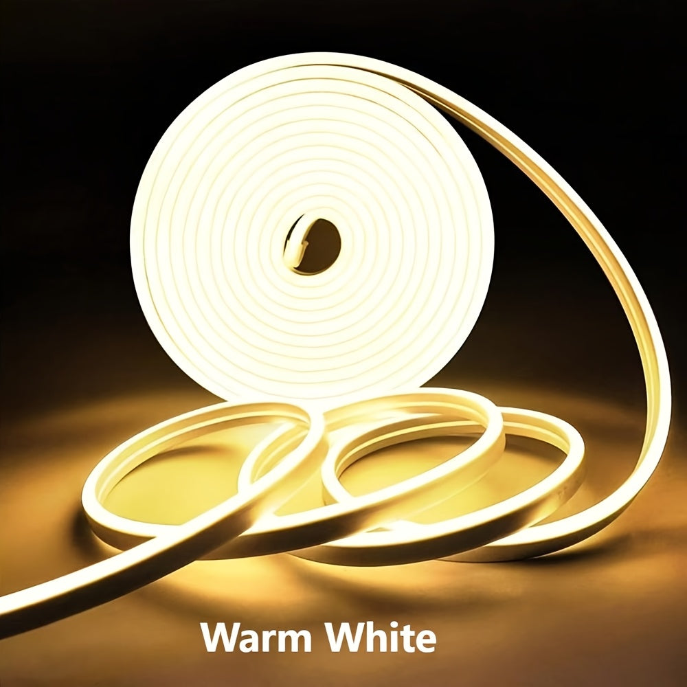 12V LED Neon Flexible Strip Light 5 Meter Indoor Outdoor Advertising Sign Ambient Lighting