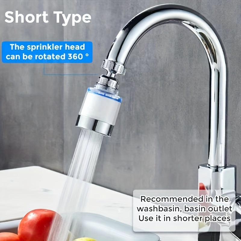Plastic Water Dispenser with Splash-Proof Design No Electricity Required High-Pressure Kitchen Faucet Extender