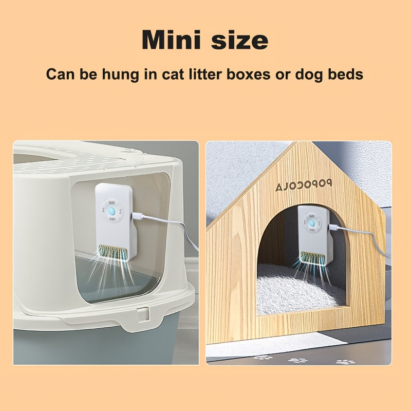 Air Purifier for Pets and Home - Compact, Fast Purification, Hangable
