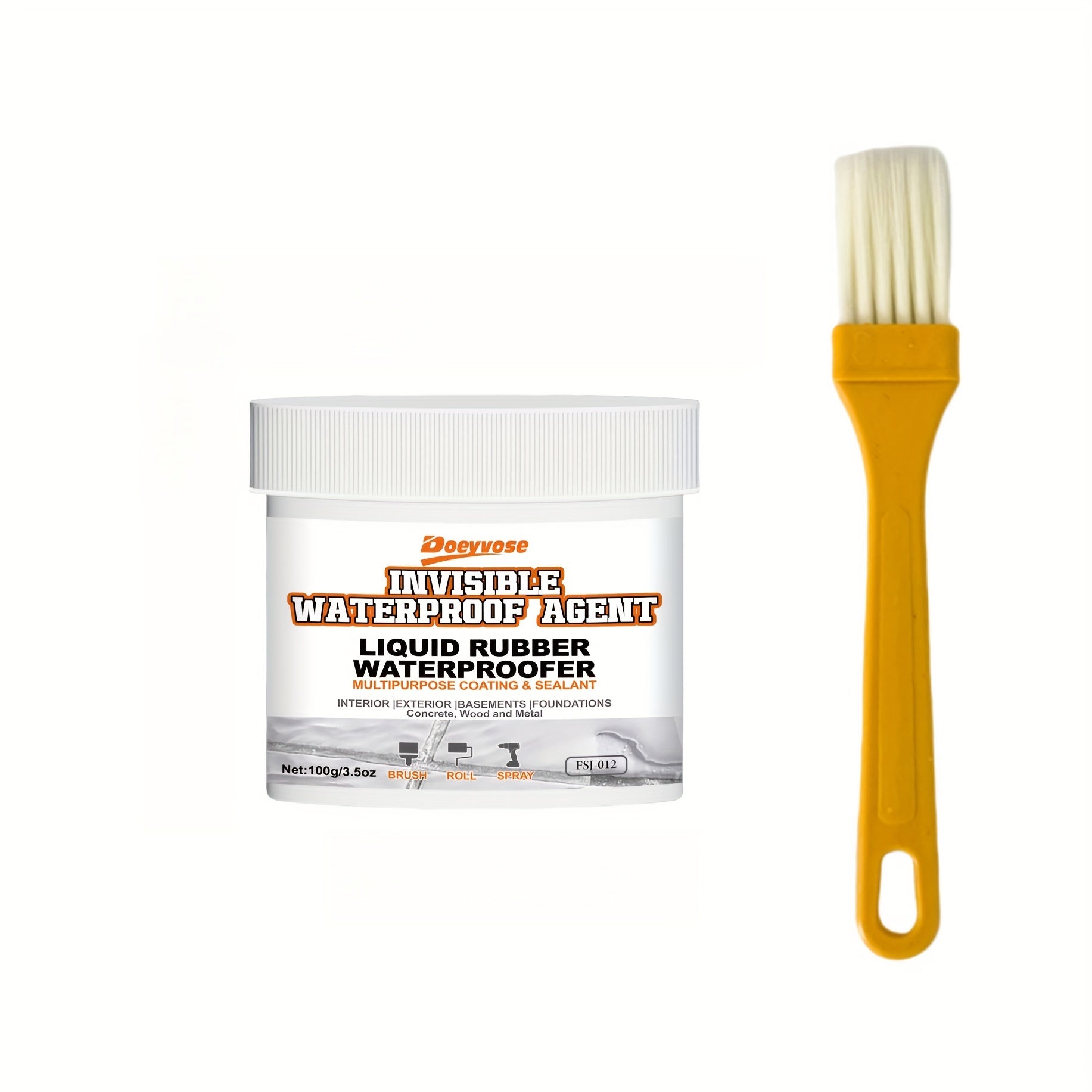 Waterproof Sealant Nano Adhesive for Roofs Walls Bathrooms Kitchens RVs Waterproof