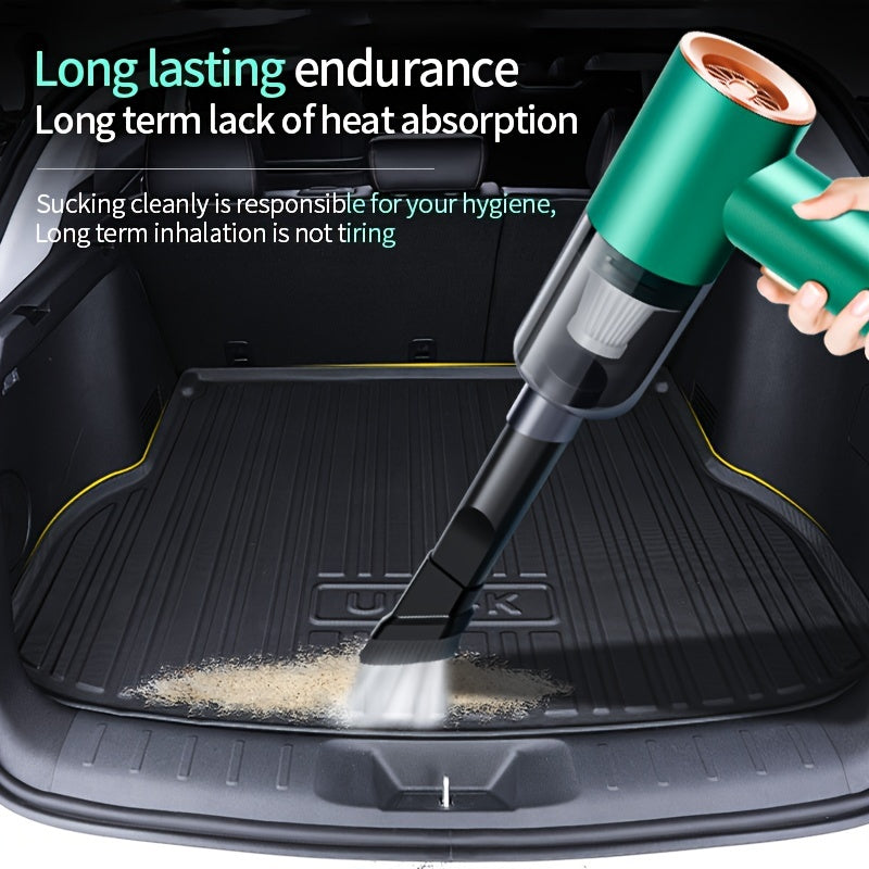 Multifunctional 3-in-1 Handheld Car Vacuum Wet Dry with Crevice Tool